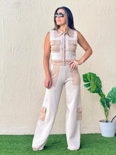 Load image into Gallery viewer, &quot;Cecile&quot; Knitted Vest And Matching Pants Set
