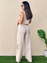 Load image into Gallery viewer, &quot;Cecile&quot; Knitted Vest And Matching Pants Set
