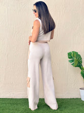 Load image into Gallery viewer, &quot;Cecile&quot; Knitted Vest And Matching Pants Set
