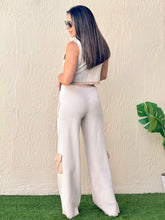 Load image into Gallery viewer, &quot;Cecile&quot; Knitted Vest And Matching Pants Set
