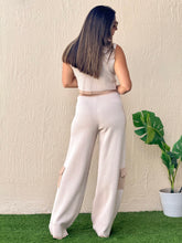 Load image into Gallery viewer, &quot;Cecile&quot; Knitted Vest And Matching Pants Set
