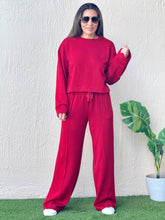 Load image into Gallery viewer, &quot;Sendy&quot; Long Sleeve Shirt And Sweatpants Set
