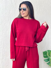 Load image into Gallery viewer, &quot;Sendy&quot; Long Sleeve Shirt And Sweatpants Set
