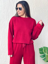 Load image into Gallery viewer, &quot;Sendy&quot; Long Sleeve Shirt And Sweatpants Set
