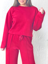 Load image into Gallery viewer, &quot;Sendy&quot; Long Sleeve Shirt And Sweatpants Set
