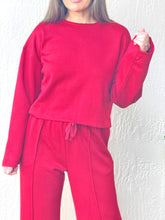 Load image into Gallery viewer, &quot;Sendy&quot; Long Sleeve Shirt And Sweatpants Set

