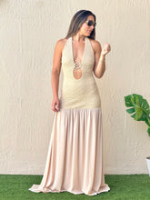 Load image into Gallery viewer, &quot;Analie&quot; Halter Stretching Maxi Dress
