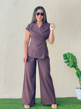 Load image into Gallery viewer, &quot;Lucia&quot; Sleeveless Vest And Matching Pants Set
