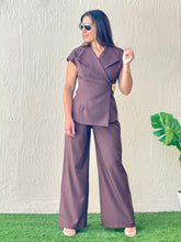 Load image into Gallery viewer, &quot;Lucia&quot; Sleeveless Vest And Matching Pants Set
