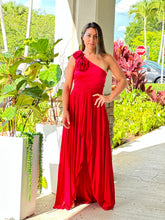 Load image into Gallery viewer, &quot;Dayan&quot; One Shoulder Maxi Dress
