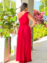 Load image into Gallery viewer, &quot;Dayan&quot; One Shoulder Maxi Dress
