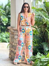 Load image into Gallery viewer, &quot;Alucinada&quot; Linen printed Vest And Pants Set
