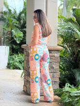 Load image into Gallery viewer, &quot;Alucinada&quot; Linen printed Vest And Pants Set
