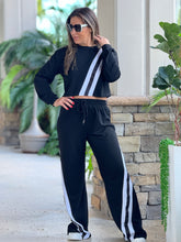 Load image into Gallery viewer, &quot;Amika&quot; Long Sleeve Crop Top And Pants Set
