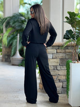 Load image into Gallery viewer, &quot;Amika&quot; Long Sleeve Crop Top And Pants Set
