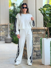 Load image into Gallery viewer, &quot;Lana&quot; High Waisted Pants Wth Snaps On The Side And Long Sleeve top Set
