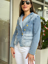 Load image into Gallery viewer, &quot;Cata&quot; Denim Blazer Jacket
