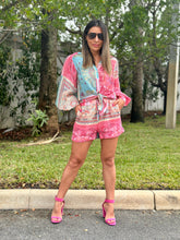 Load image into Gallery viewer, &quot;Anabelle&quot;  Long Sleeve Shirt And Short Set

