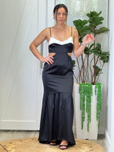 Load image into Gallery viewer, &quot;Iliana&quot; Satin Cut Out Maxi Dress
