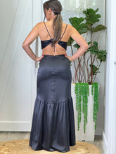 Load image into Gallery viewer, &quot;Iliana&quot; Satin Cut Out Maxi Dress
