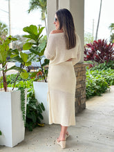 Load image into Gallery viewer, &quot;Gaetana&quot; Braid Detail Sweater Top And Midi Skirt Set
