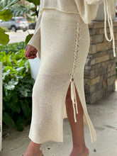 Load image into Gallery viewer, &quot;Gaetana&quot; Braid Detail Sweater Top And Midi Skirt Set
