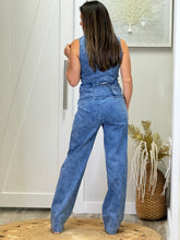 Load image into Gallery viewer, &quot;Catania&quot; Denim Vest And High Waisted Pants Set
