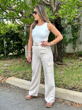 Load image into Gallery viewer, &quot;Alina&quot; High Waisted Cargo Pants
