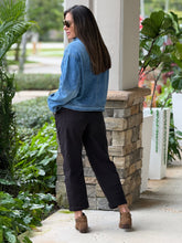 Load image into Gallery viewer, &quot;Alexia&quot; Bomber Denim Jacket
