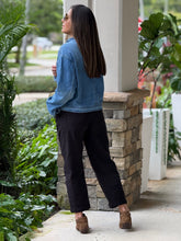 Load image into Gallery viewer, &quot;Alexia&quot; Bomber Denim Jacket
