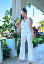 Load image into Gallery viewer, &quot;Alina&quot; Cropped Vest And High Waisted Long Pants Set
