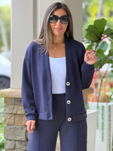 Load image into Gallery viewer, &quot;Cindy&quot; Cardigan And Sweatpants Set
