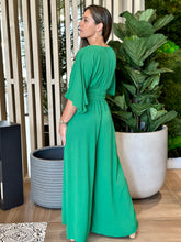 Load image into Gallery viewer, &quot;Carola&quot; Short Sleeve Wide Leg Jumpsuit
