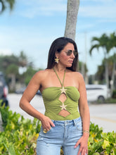 Load image into Gallery viewer, &quot;Sol&quot; One Size Cut Out Bodysuit
