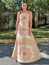 Load image into Gallery viewer, &quot;Alaia&quot; Sleeveless Printed Maxi Dress
