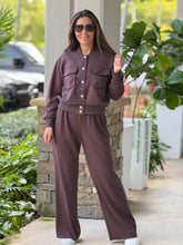 Load image into Gallery viewer, &quot;Luccia&quot; Bomber Jacket And Matching Pants Set
