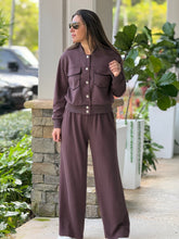 Load image into Gallery viewer, &quot;Luccia&quot; Bomber Jacket And Matching Pants Set

