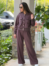 Load image into Gallery viewer, &quot;Luccia&quot; Bomber Jacket And Matching Pants Set
