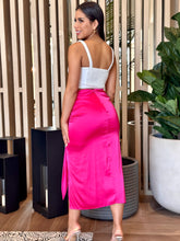 Load image into Gallery viewer, &quot;Olivia&quot; High Waisted Midi Skirt
