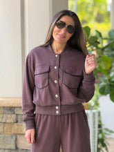 Load image into Gallery viewer, &quot;Luccia&quot; Bomber Jacket And Matching Pants Set
