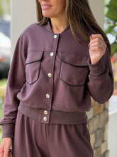 Load image into Gallery viewer, &quot;Luccia&quot; Bomber Jacket And Matching Pants Set
