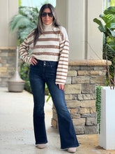 Load image into Gallery viewer, &quot;Adrianna&quot; Turtle Striped Sweater
