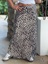 Load image into Gallery viewer, &quot;Alexa&quot; Animal Print Satin Maxi Skirt
