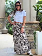 Load image into Gallery viewer, &quot;Alexa&quot; Animal Print Satin Maxi Skirt
