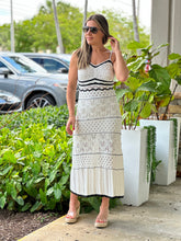 Load image into Gallery viewer, &quot;Violeta&quot; Sleeveless Crochet Midi Dress
