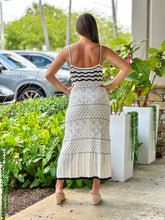 Load image into Gallery viewer, &quot;Violeta&quot; Sleeveless Crochet Midi Dress
