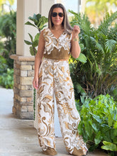 Load image into Gallery viewer, &quot;BLESS ME&quot; Printed Vest And Matching Pants Set
