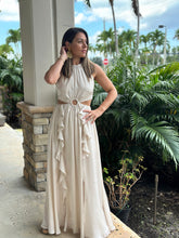 Load image into Gallery viewer, &quot;Savanna&quot; Sleeveless Cut Out Detail Maxi Dress
