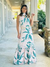 Load image into Gallery viewer, &quot;Gia&quot; Printed Maxi Dress, Featuring Sleeveless And High Neck
