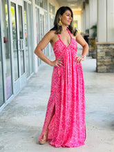 Load image into Gallery viewer, &quot;Indi&quot; Sleeveless Halter Maxi Dress

